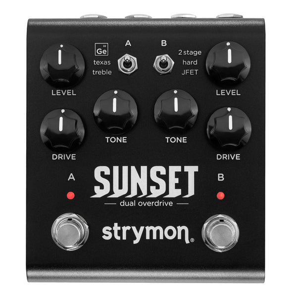 Strymon Limited Midnight Edition Sunset Dual Overdrive Effect Pedal