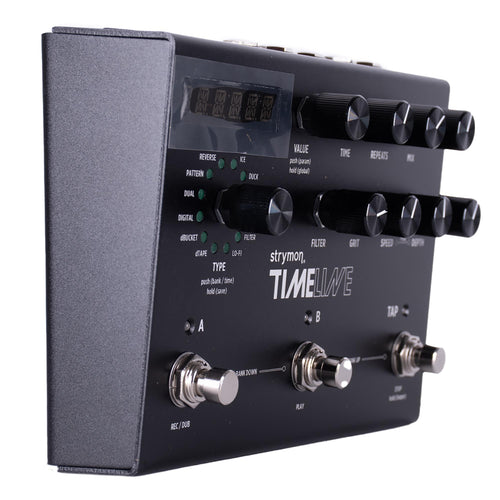 timeline effects pedal Strymon Midnight Edition TimeLine Multi-Delay Effect Pedal