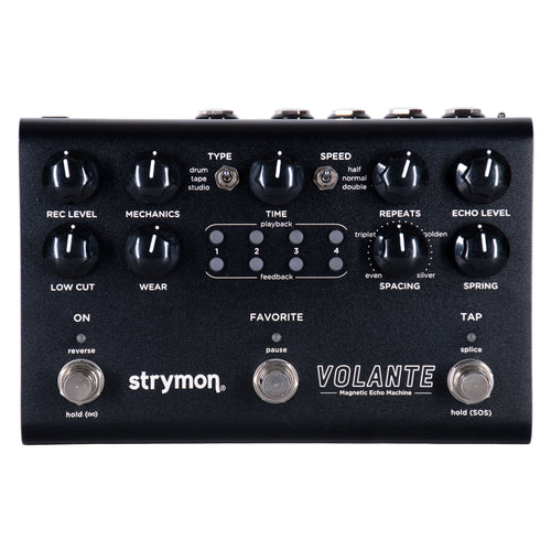 Strymon Midnight Edition Volante Magnetic Echo Machine Effect Pedal