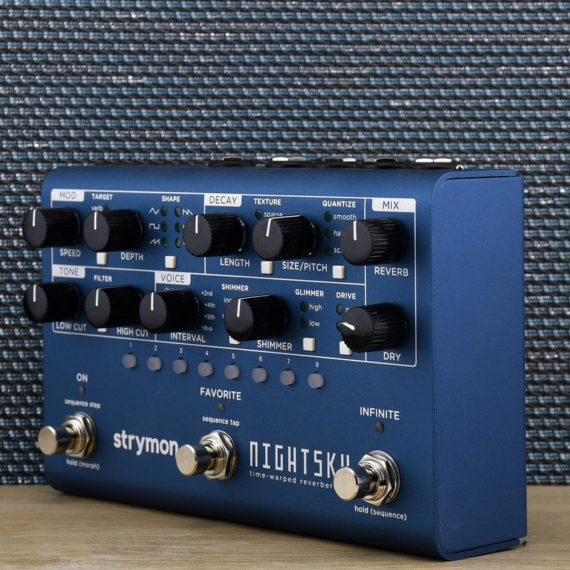 Strymon Nightsky Time Warped Reverberator Pedal