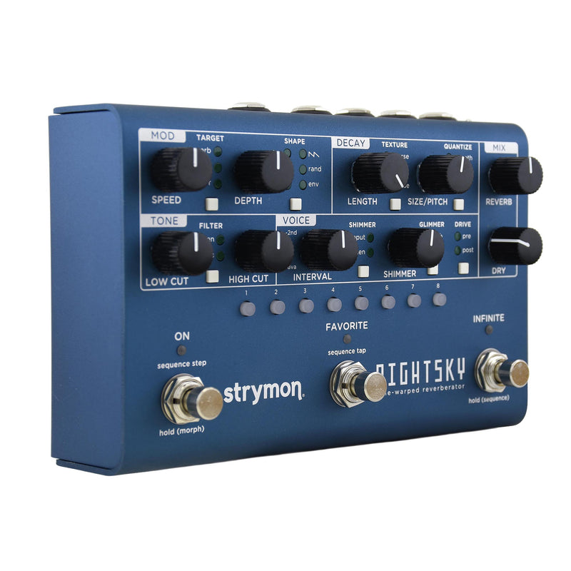 Strymon Nightsky Time Warped Reverberator Pedal