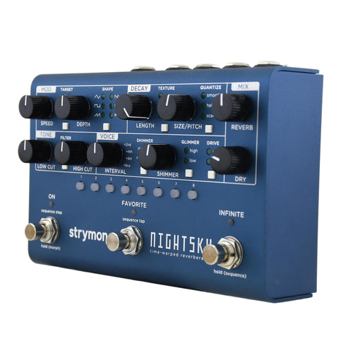 Strymon Nightsky Time Warped Reverberator Pedal