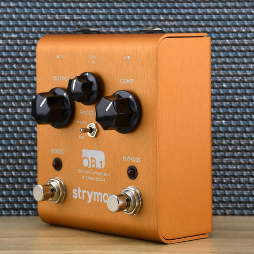 compressor vs boost pedal Strymon OB.1 Optical Compressor & Clean Boost Pedal