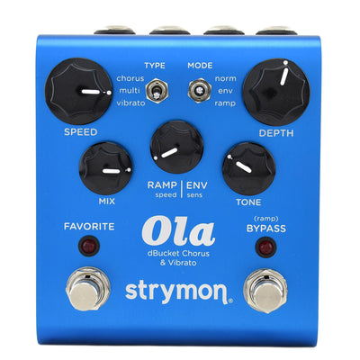 Strymon Ola dBucket Chorus & Vibrato Effect Pedal