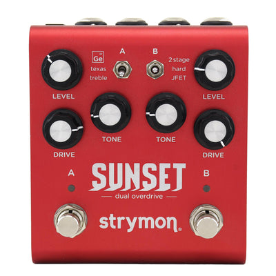 Strymon Sunset Dual Overdrive Effect Pedal
