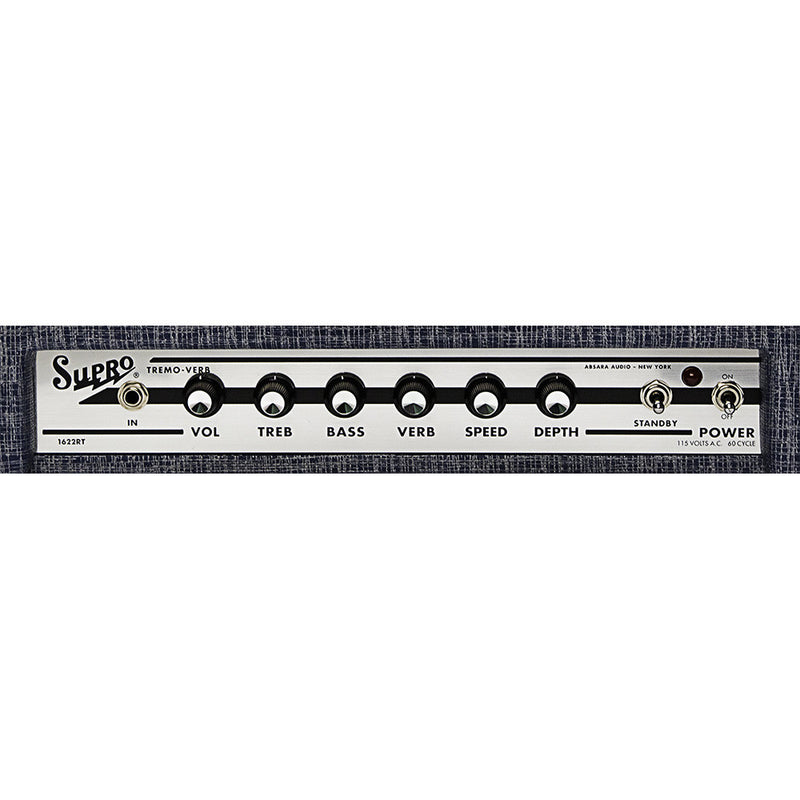 Supro 1622RT 1x10" Tremo-Verb Vintage Reissue