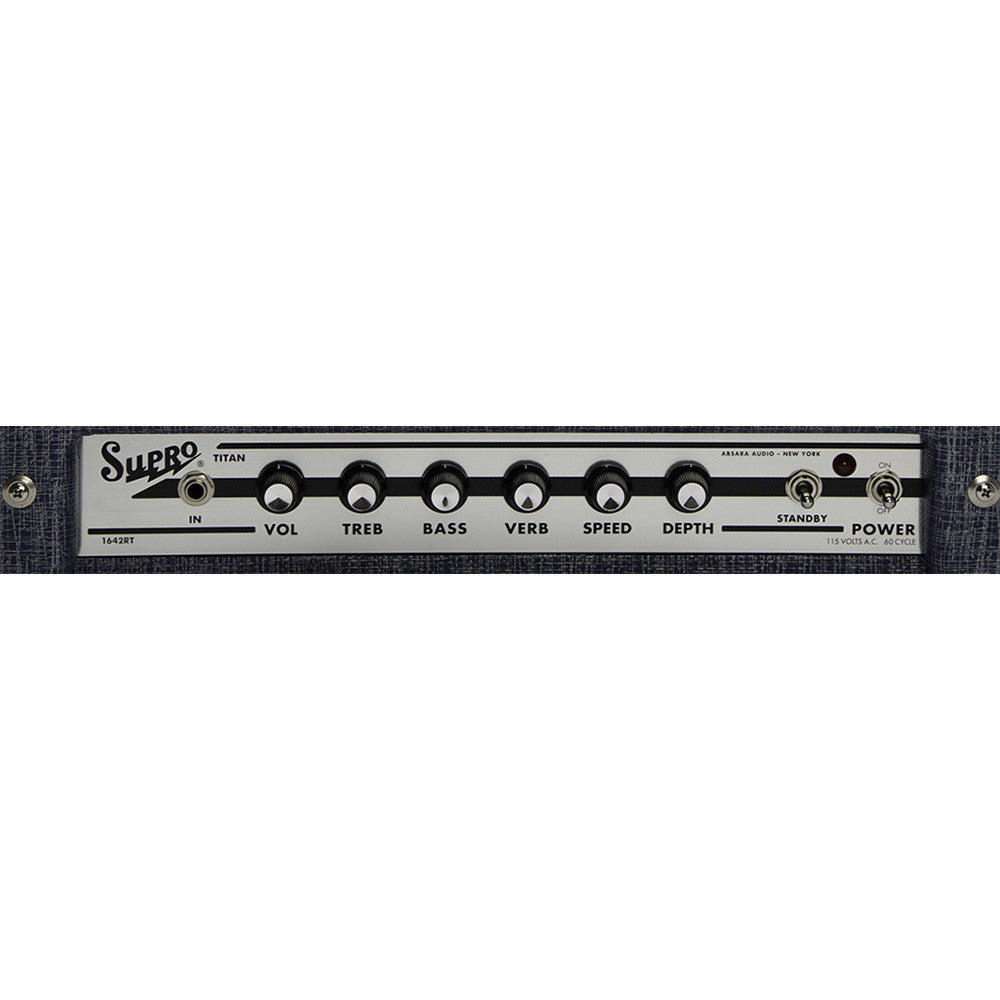 Supro 1642RT 1x10" Titan 50 Watt Combo