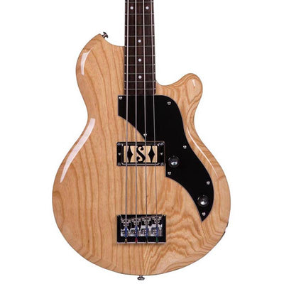 Supro 2041AN Huntington I 4-String Bass - Natural Ash - 1 Pickup