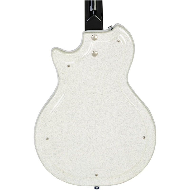 Supro Americana Series Belmont Guitar - Sparkle White