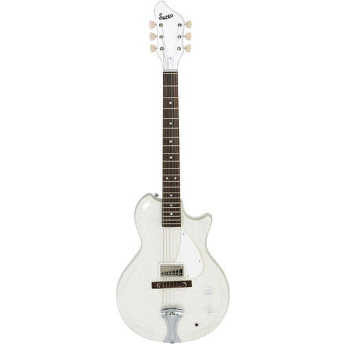 Supro Americana Series Belmont Guitar - Sparkle White