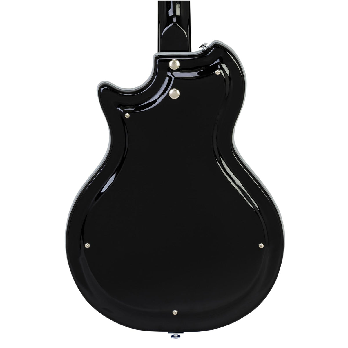 Supro Americana Series Black Holiday Guitar - Jet Black