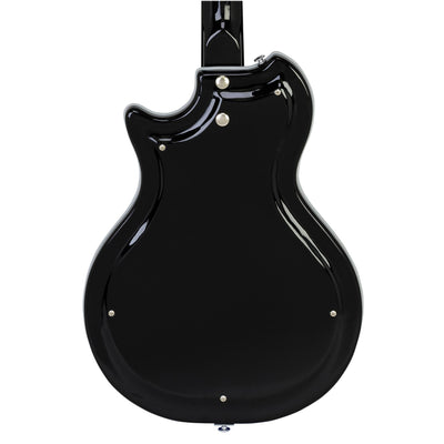 Supro Americana Series Black Holiday Guitar - Jet Black