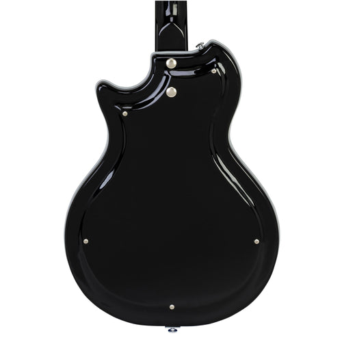 Supro Americana Series Black Holiday Guitar - Jet Black