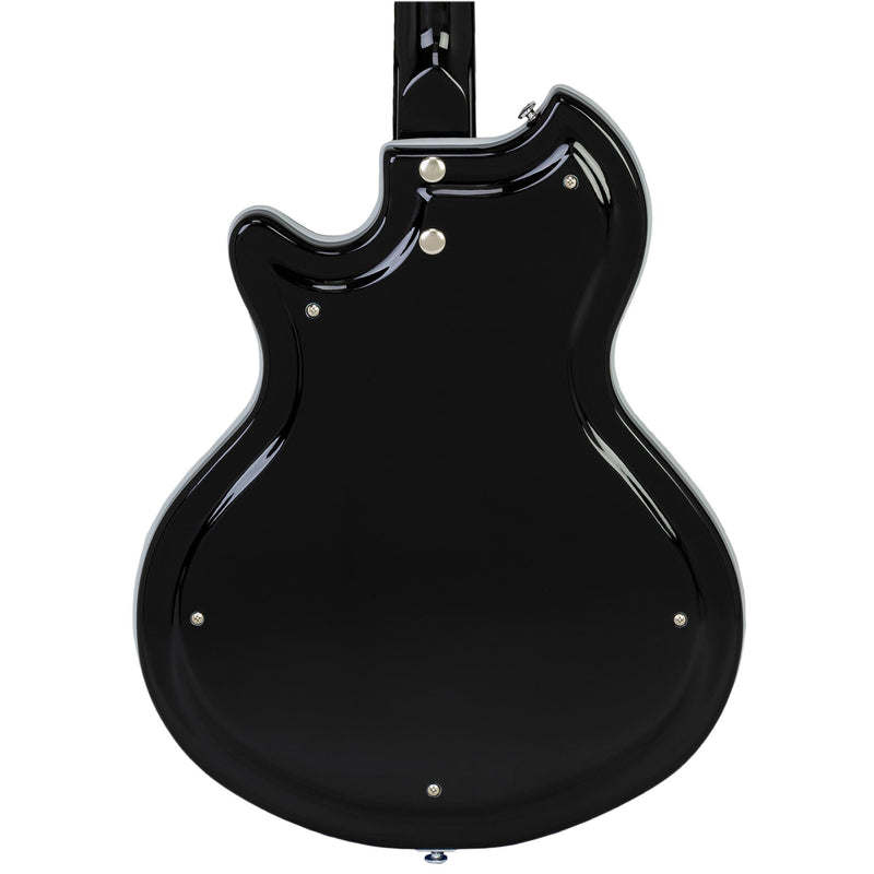 Supro Americana Series Coronado II Guitar - Jet Black