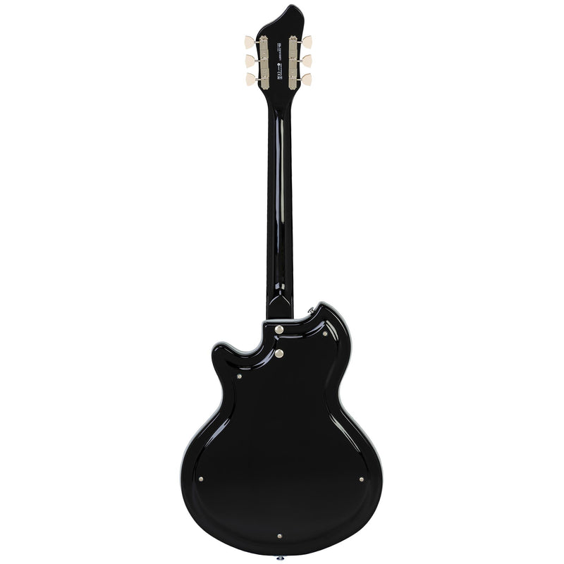 Supro Americana Series Coronado II Guitar - Jet Black