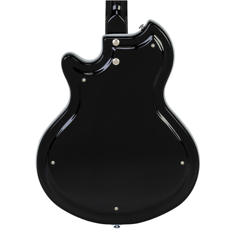 Supro Americana Series Coronado II Vibrato Guitar - Jet Black