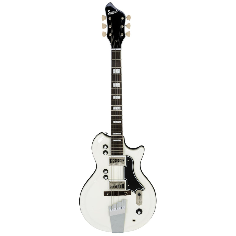 Supro Americana Series Dual-Tone Guitar - Ermine White