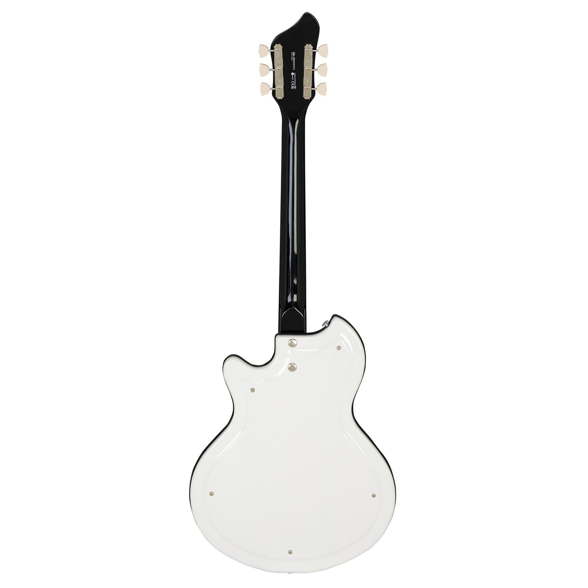 Supro Americana Series Martinique Deluxe Guitar - Ermine White