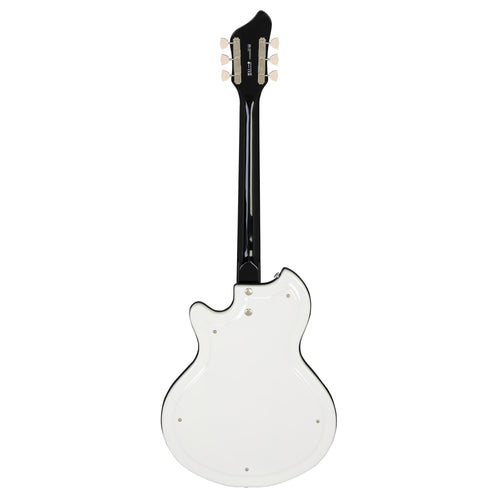 Supro Americana Series Martinique Deluxe Guitar - Ermine White