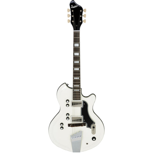 Supro Americana Series Martinique Guitar - Ermine White