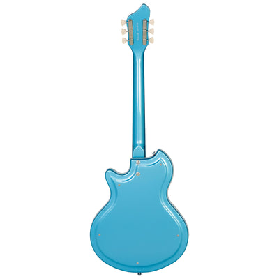 Supro Americana Series Sahara Guitar - Wedgewood Blue Metallic