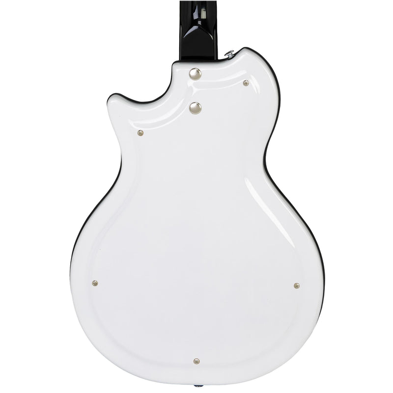 Supro Americana Series White Holiday Guitar - Dawn White