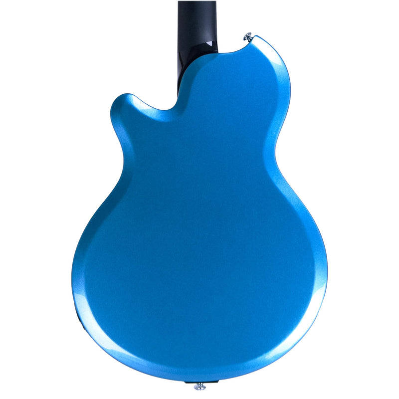 Supro Island Series Hampton Guitar - Triple Pickup - Ocean Blue Metallic - Free Gig-Bag