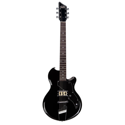 Supro Island Series Jamesport Guitar - Single Pickup - Jet Black - Free Gig-Bag