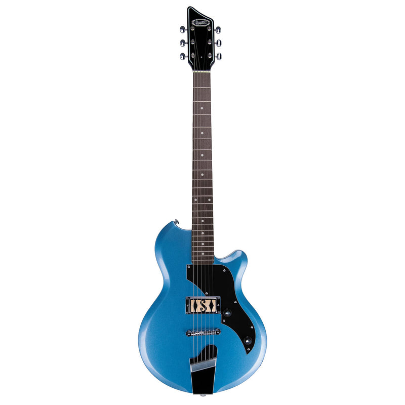 Supro Island Series Jamesport Guitar - Single Pickup - Ocean Blue Metallic - Free Gig-Bag