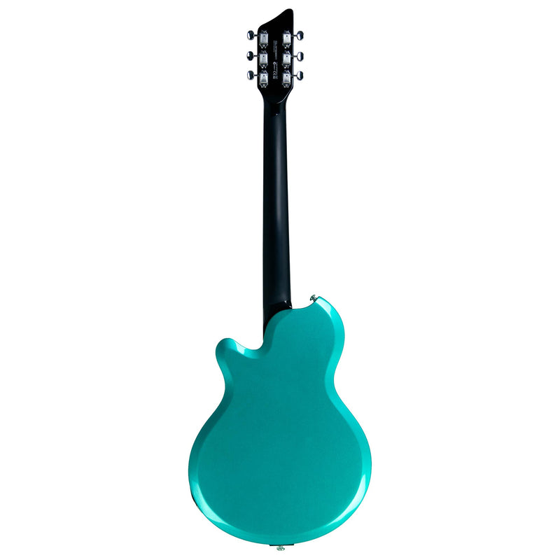Supro Island Series Westbury Guitar - Double Pickup - Turquoise Metallic - Free Gig-Bag