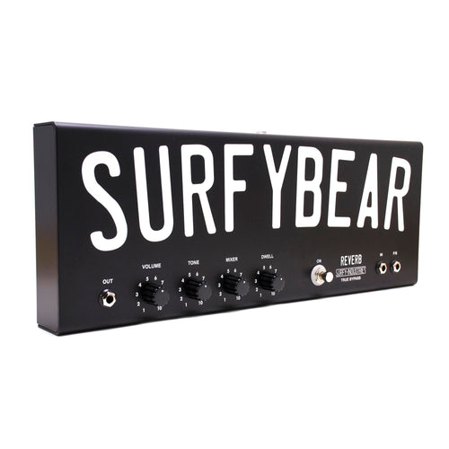 SurfyBear Metal Fet Reverb Pedal