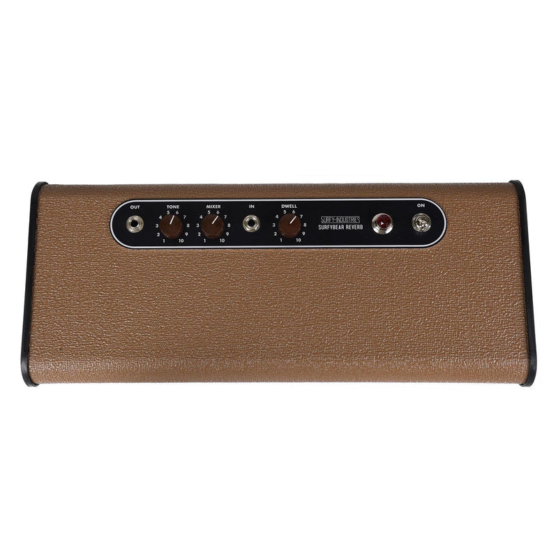 Surfybear Classic Brown V2 Reverb Pedal