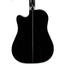 Takamine GD30CE-12 12-String Dreadnought With Cutaway - Solid Spruce Top - Black