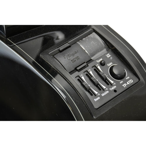 Takamine GD30CE-12 12-String Dreadnought With Cutaway - Solid Spruce Top - Black