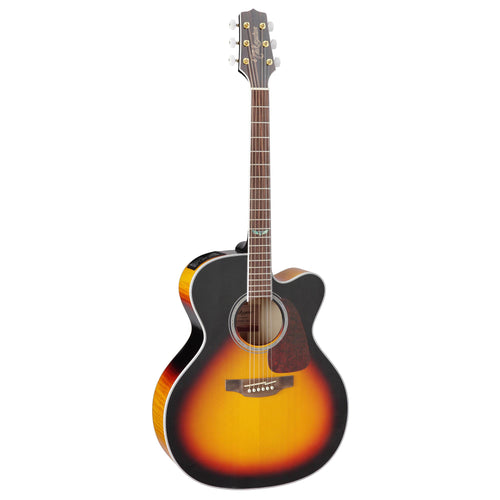 Takamine GJ72CE - Jumbo - Solid Spruce - Brown Sunburst