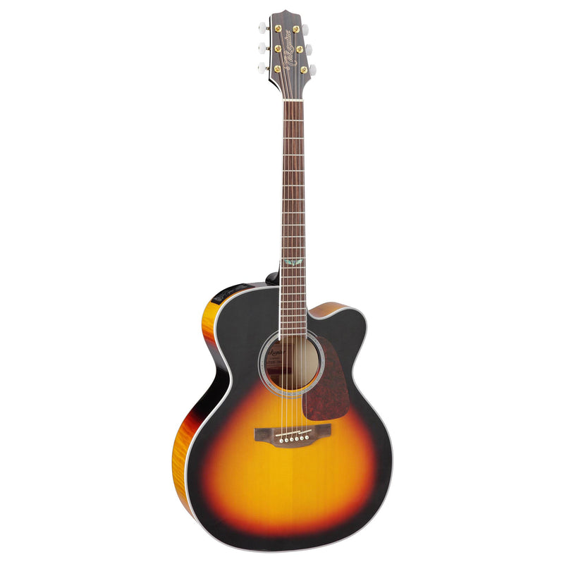 Takamine GJ72CE - Jumbo - Solid Spruce - Brown Sunburst