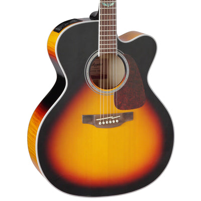 Takamine GJ72CE - Jumbo - Solid Spruce - Brown Sunburst