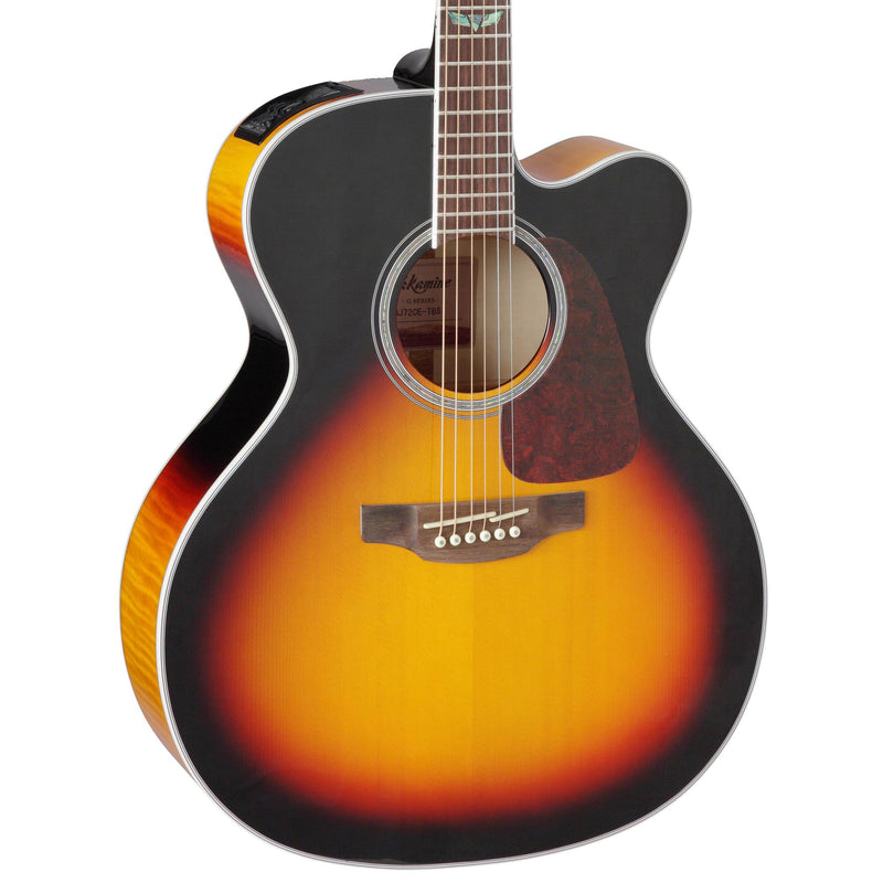 Takamine GJ72CE - Jumbo - Solid Spruce - Brown Sunburst