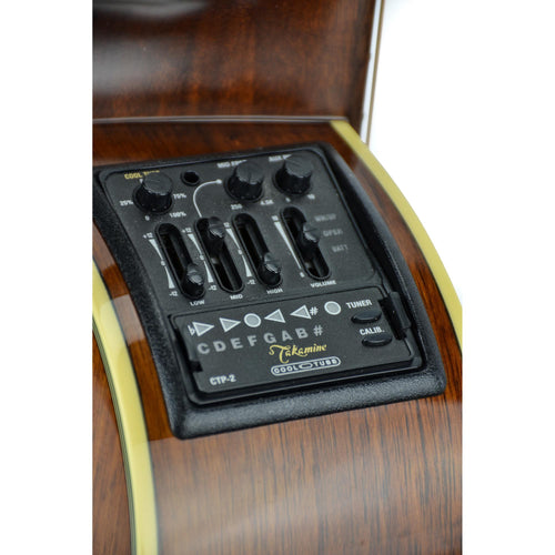 Takamine TF87-TP  Koa Cedar With Cool Tube Preamp - Used