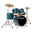 Tama IP58NCHLB 5 Piece Imperialstar Kit With Meinl HCS Cymbals - Hairline Blue
