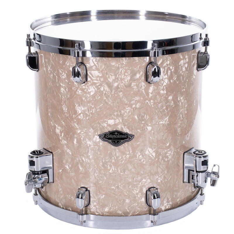 Tama Limited Edition 14x14" Starclassic Performer B/B Yesteryear Classic Edition Floor Tom, Vintage Marine Pearl