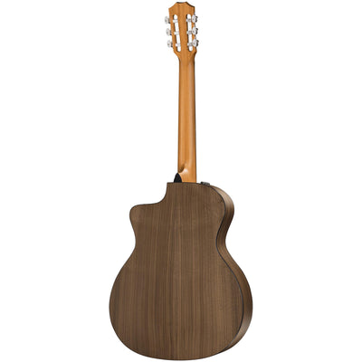 Taylor 114CE-N Nylon Grand Auditorium Walnut / Sitka with Electronics - Natural