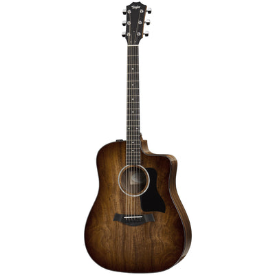 Taylor 220CE Deluxe Series All Koa Cutaway Dreadnought