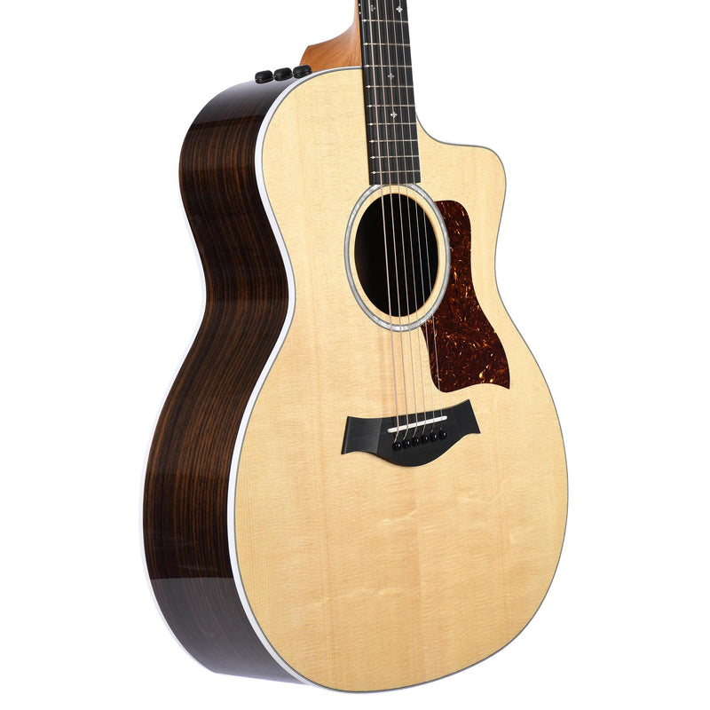 Taylor 214CE Deluxe Spruce Grand Auditorium Acoustic-Electric Guitar, Natural