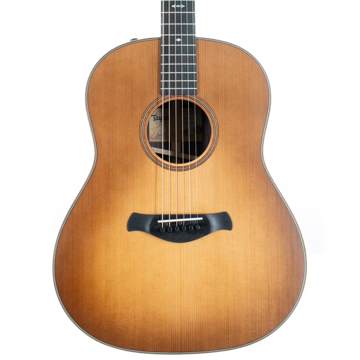 Taylor 717e Builder's Edition Grand Pacific Acoustic-Electric Guitar, Wild Honey Burst