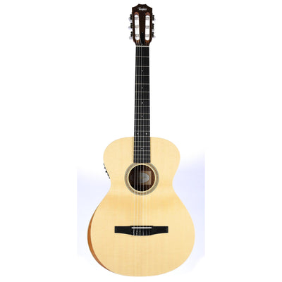 Taylor Academy Series A12E-N Nylon Concert, Lutz Spruce Top, Layered Sapele Back & Sides