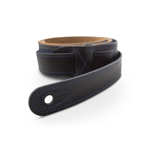 Taylor Blue Denim Strap, Gold Logo 2 Inch