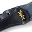 Taylor Blue Denim Strap, Gold Logo 2 Inch