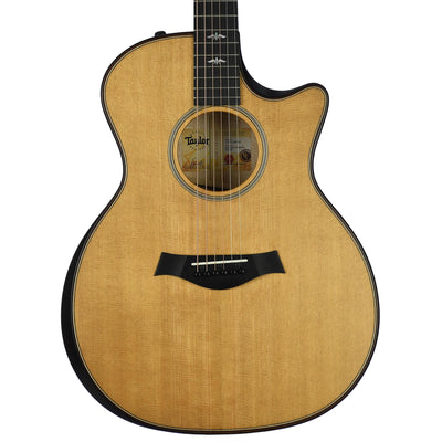 2022 Taylor Builder’s Edition 614ce - Natural Top, Wild Honey Burst Back & Sides, Silent Satin Finish