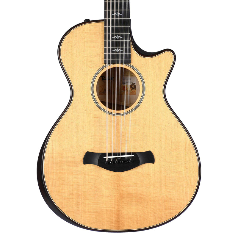 Taylor Builder's Edition 652ce 12 String Grand Concert V Class Bracing